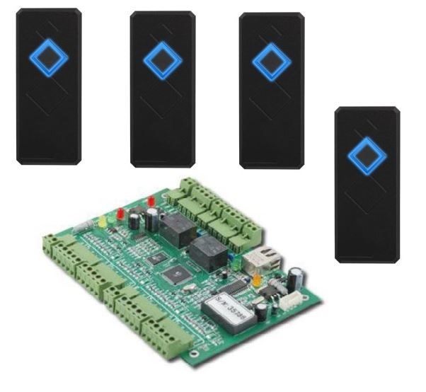Akciós kétajtós Cryptex kompatibilis kp. SE-2002IP, 4db RFID olvasó 125kHz